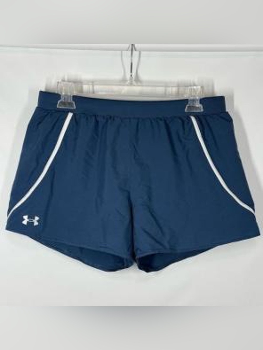 Smoky Blue Womens Under Armour Shorts 3”